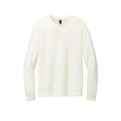 District Perfect Tri Long Sleeve Henley DT145