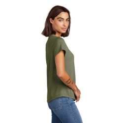 Allmade Women's Relaxed Tri-Blend Scoop Neck Tee AL2015