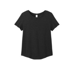 Allmade Women's Relaxed Tri-Blend Scoop Neck Tee AL2015