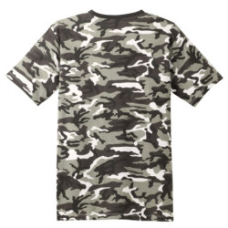 DISCONTINUED District Made Mens Camo Perfect Weight Crew Tee. DT104C