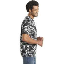 DISCONTINUED District Made Mens Camo Perfect Weight Crew Tee. DT104C