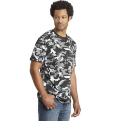 DISCONTINUED District Made Mens Camo Perfect Weight Crew Tee. DT104C
