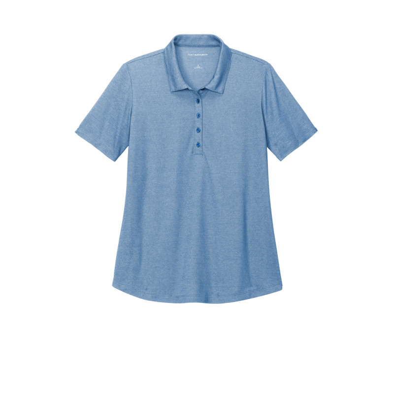 Port Authority Ladies Fine Pique Blend Polo LK830