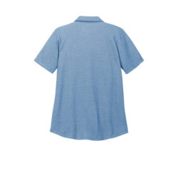 Port Authority Ladies Fine Pique Blend Polo LK830