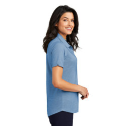 Port Authority Ladies Fine Pique Blend Polo LK830
