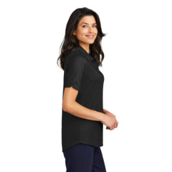 Port Authority Ladies Fine Pique Blend Polo LK830