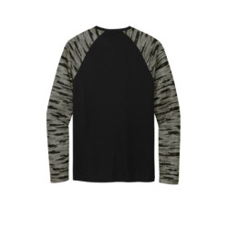 Sport-Tek Drift Camo Colorblock Long Sleeve Tee ST376LS