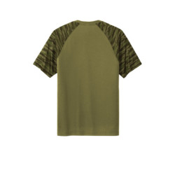 Sport-Tek Drift Camo Colorblock Tee ST376