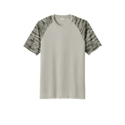 Sport-Tek Drift Camo Colorblock Tee ST376