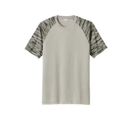 Sport-Tek Drift Camo Colorblock Tee ST376