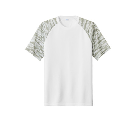 Sport-Tek Drift Camo Colorblock Tee ST376