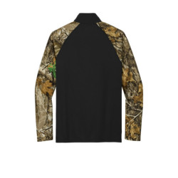 Russell Outdoors Realtree Colorblock Performance 1/4-Zip RU152