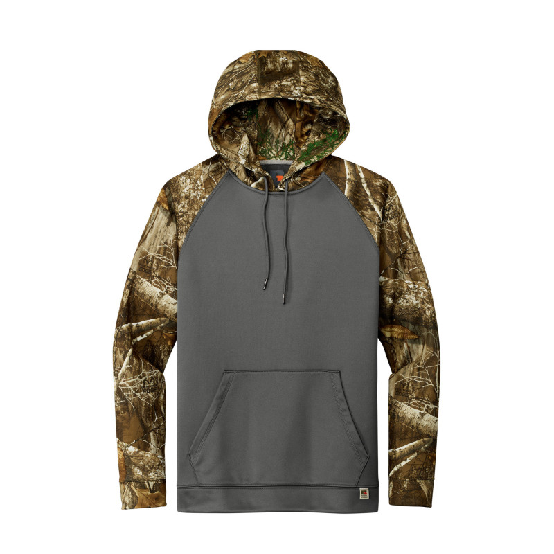 Russell Outdoors Realtree Performance Colorblock Pullover Hoodie RU451