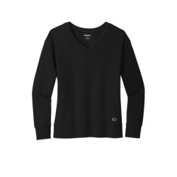 OGIO Ladies Luuma Flex Long Sleeve V-Neck LOG825