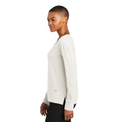 OGIO Ladies Luuma Flex Long Sleeve V-Neck LOG825