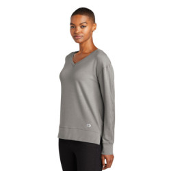 OGIO Ladies Luuma Flex Long Sleeve V-Neck LOG825