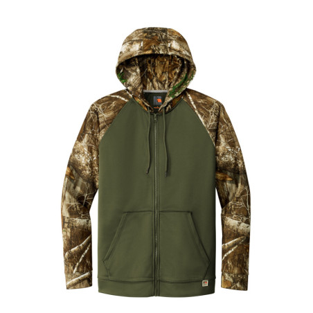 Russell Outdoors Realtree Performance Colorblock Full-Zip Hoodie RU452
