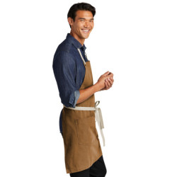 Port Authority Canvas Full-Length Two-Pocket Apron A815
