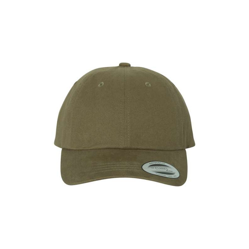 Peached Twill Dad's Cap