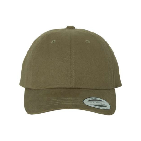 Peached Twill Dad's Cap