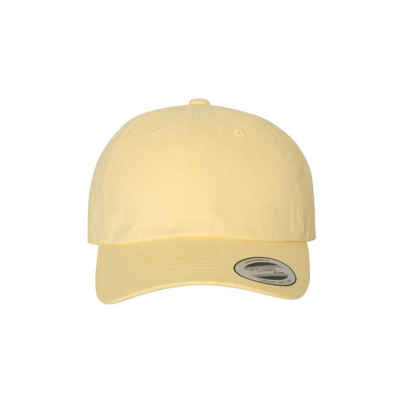 Peached Twill Dad's Cap