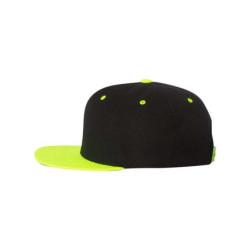 Flat Bill Snapback Cap