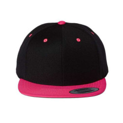 Flat Bill Snapback Cap