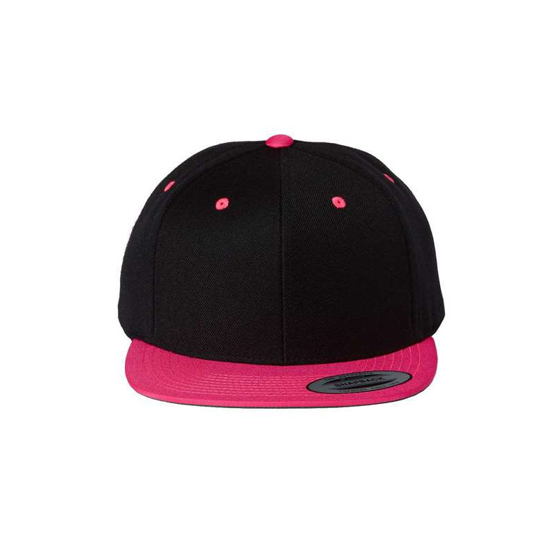 Flat Bill Snapback Cap
