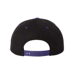 Flat Bill Snapback Cap