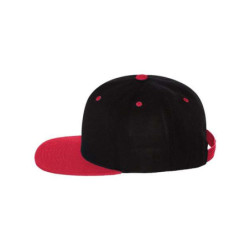 Flat Bill Snapback Cap