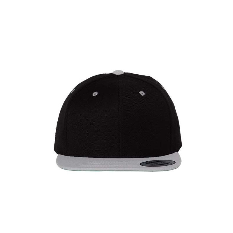 Flat Bill Snapback Cap