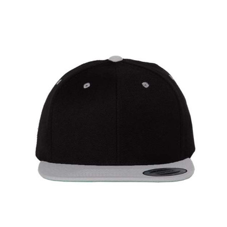 Flat Bill Snapback Cap