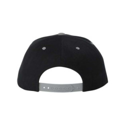 Flat Bill Snapback Cap