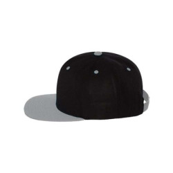 Flat Bill Snapback Cap