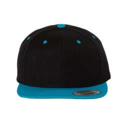 Flat Bill Snapback Cap