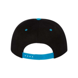 Flat Bill Snapback Cap