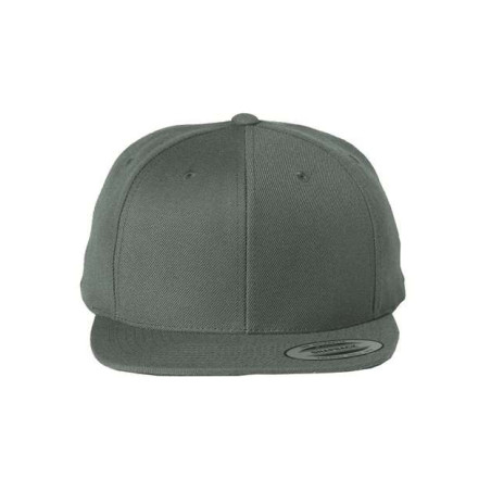 Flat Bill Snapback Cap