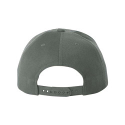 Flat Bill Snapback Cap
