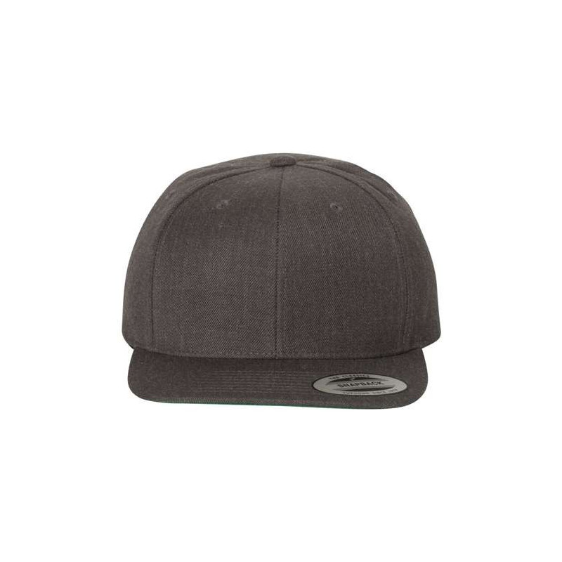Flat Bill Snapback Cap