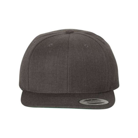 Flat Bill Snapback Cap