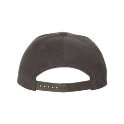 Flat Bill Snapback Cap