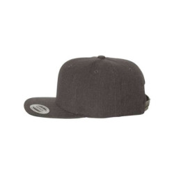 Flat Bill Snapback Cap