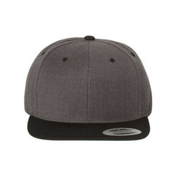 Flat Bill Snapback Cap