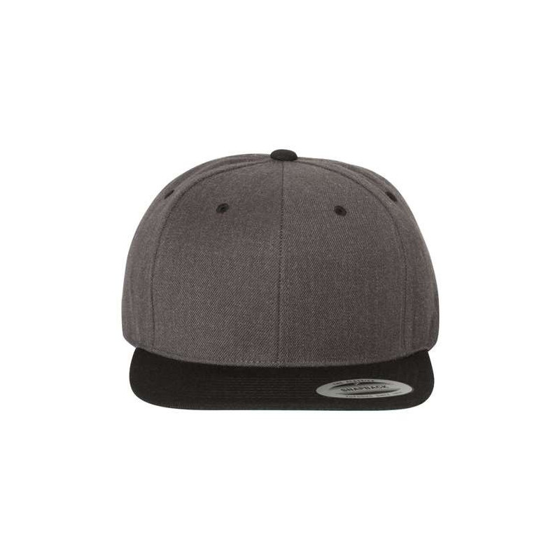 Flat Bill Snapback Cap
