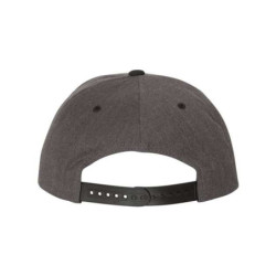 Flat Bill Snapback Cap