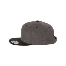 Flat Bill Snapback Cap