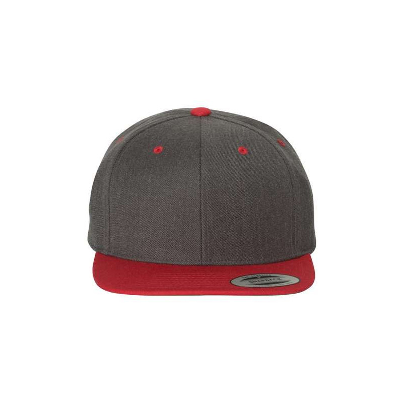 Flat Bill Snapback Cap