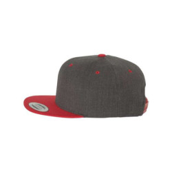 Flat Bill Snapback Cap