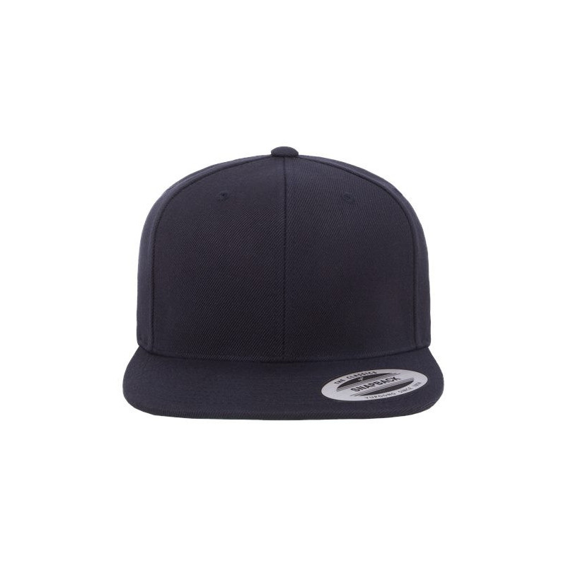 Flat Bill Snapback Cap