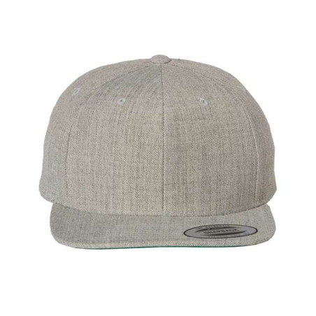 Flat Bill Snapback Cap